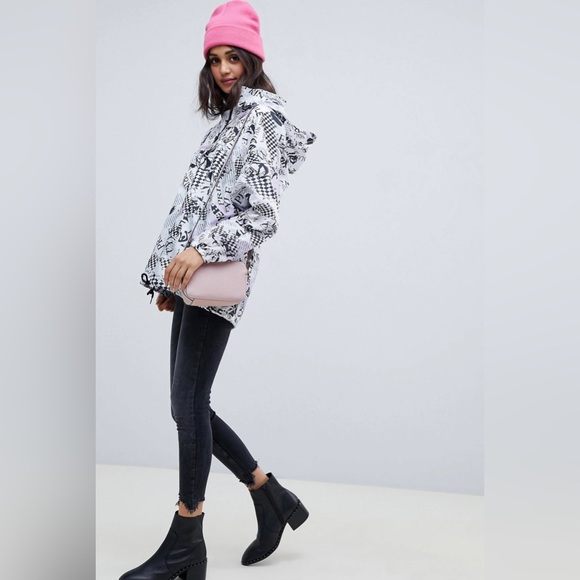 ASOS Newsprint Mono Jacket - Picture 4 of 4